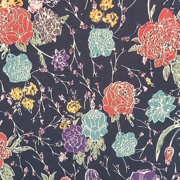 LulaRoe NWT floral print tunic top for women Size S ( runs big ) - Picture 7 of 13